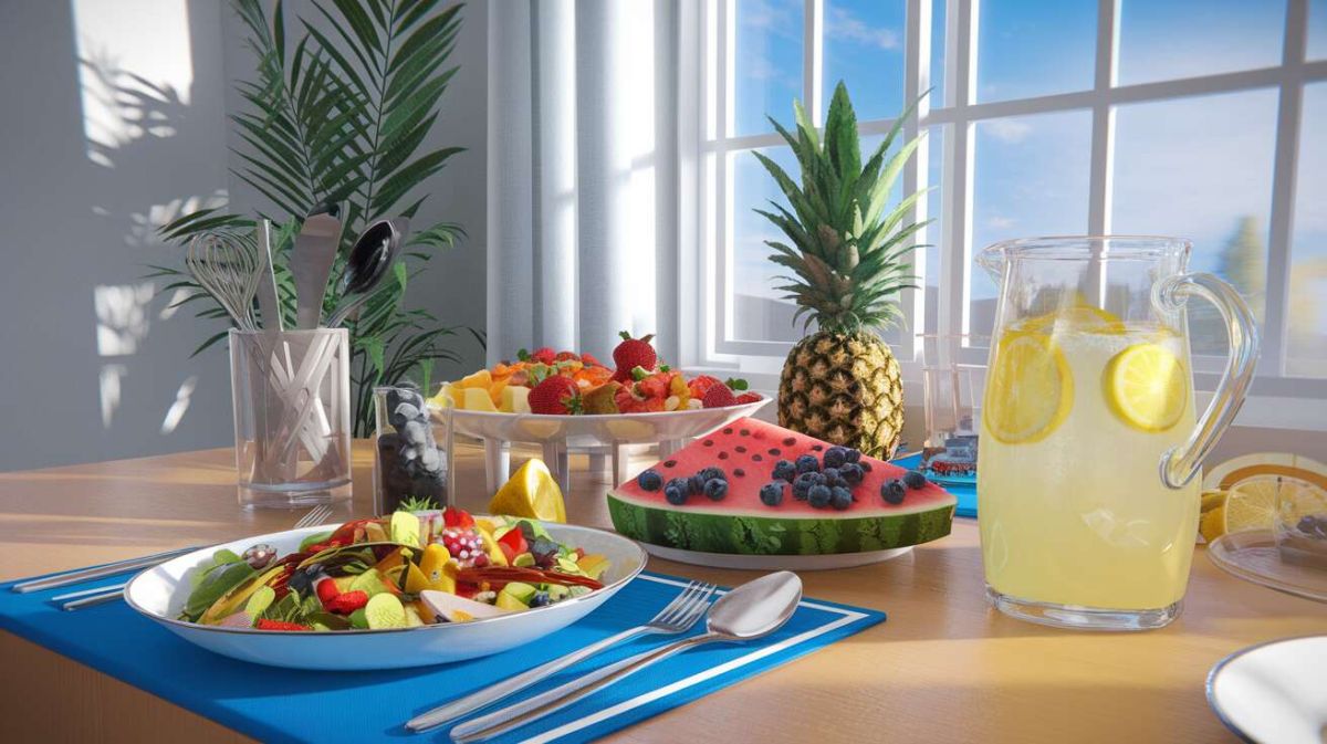 dix recettes rafraîchissantes pour des repas frais pendant la canicule