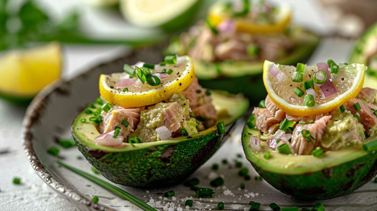 Découvrez la recette rafraîchissante des avocats au thon