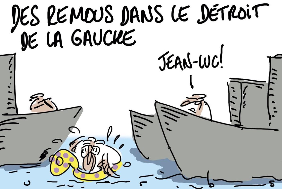 Des remous à gauche : le dessin du jour du 4 mai