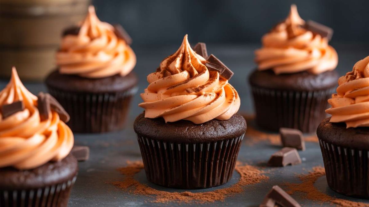 Des cupcakes d’Halloween au chocolat noir qui vont émerveiller vos invités