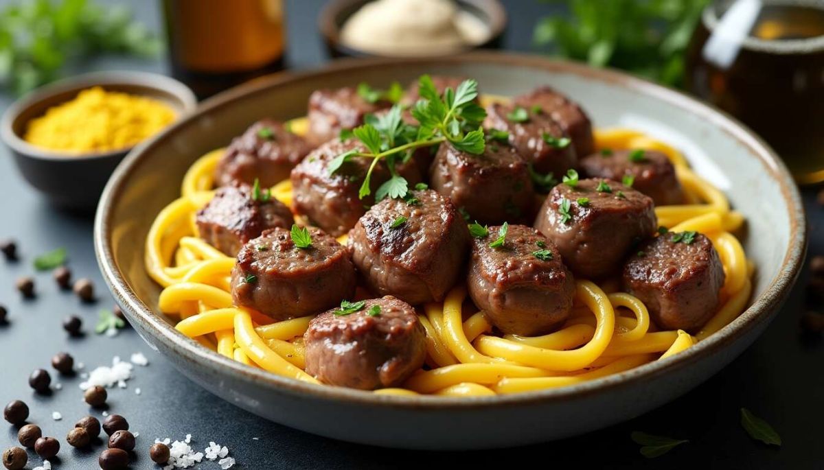 Une touche de finesse avec les rognons d’agneau à la moutarde