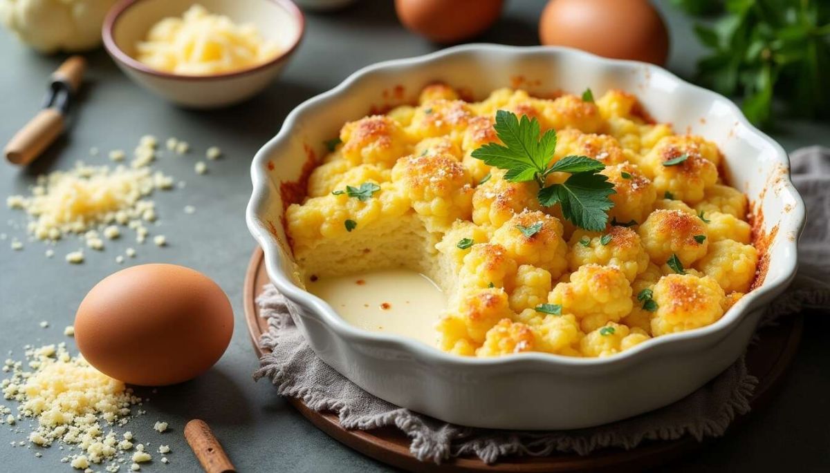 Un gratin de chou-fleur réconfortant et savoureux