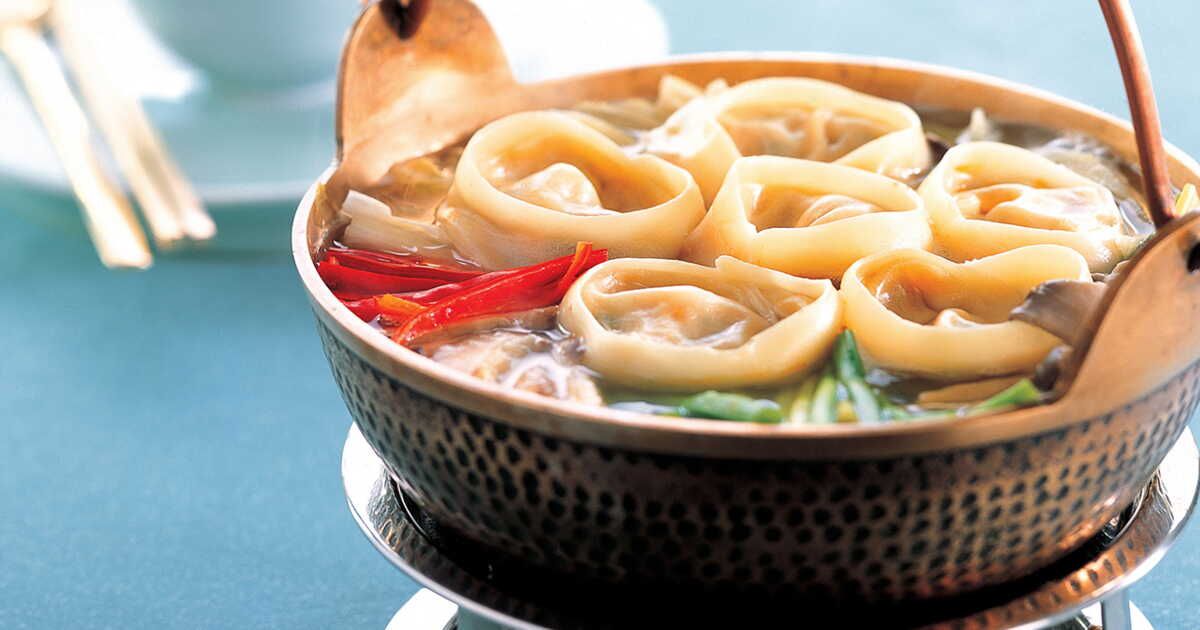 La délicieuse soupe de raviolis au porc que vous devez essayer