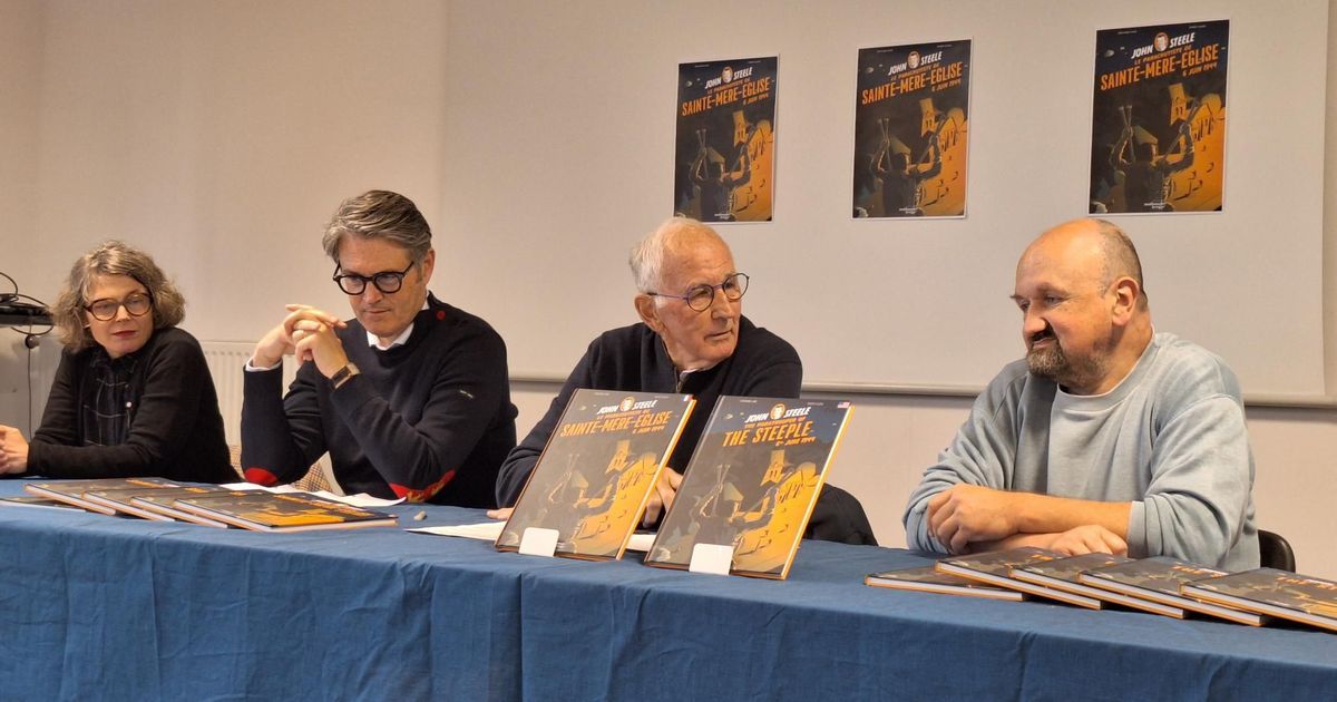 Une bande dessinée rend hommage à John Steele, le héros suspendu de Sainte-Mère-Église