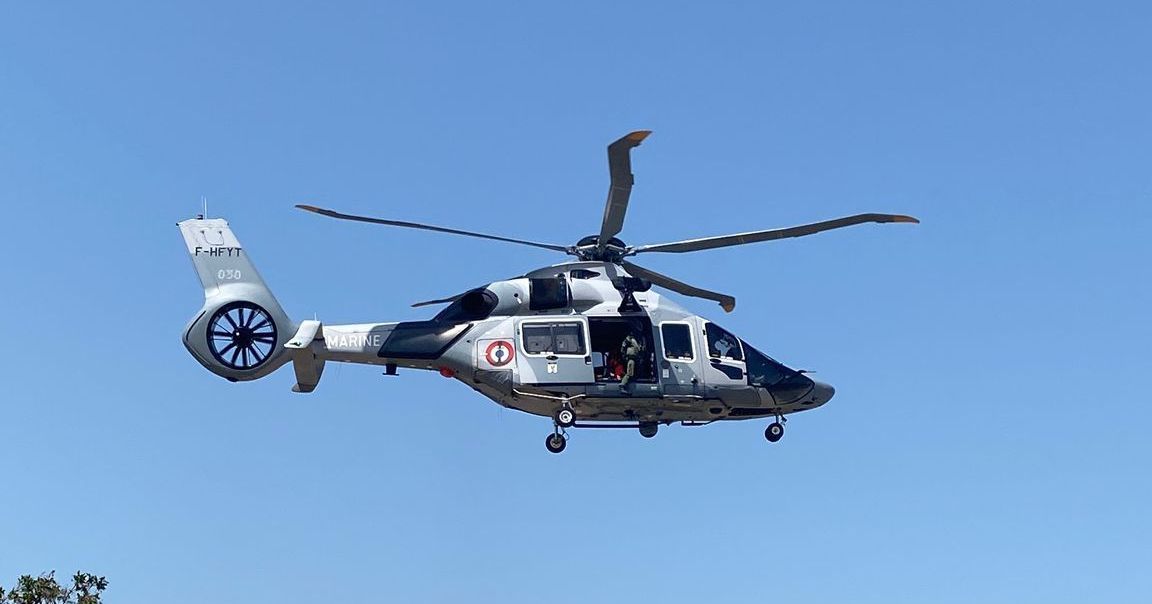 400 ans de la Marine nationale : l'hélicoptère H160 et la SNSM émerveillent Caen