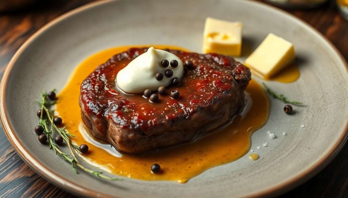 Une délicieuse recette de faux-filet sauce au poivre à découvrir