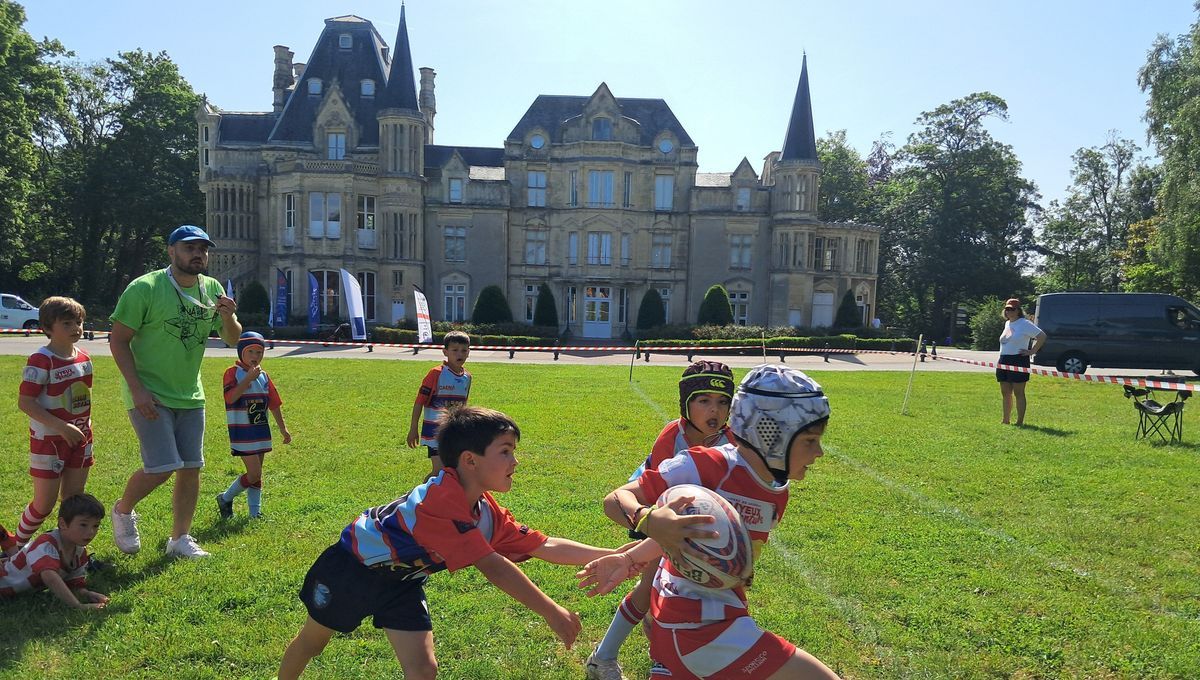 Le tournoi des écoles de rugby d'Hérouville : une rencontre sous le soleil
