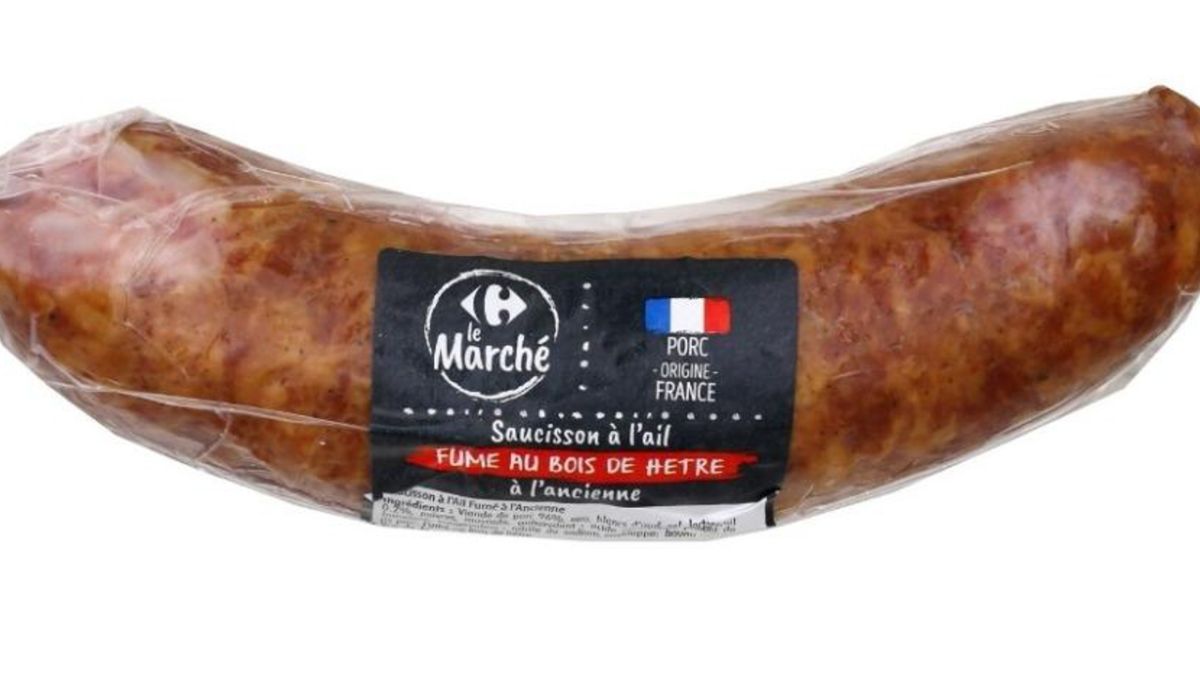 Rappel de saucisson : une alerte à la listeria chez Carrefour et Cora