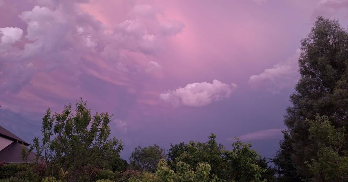 Gros orages et grêlons surprenants en pleine canicule dans la Manche