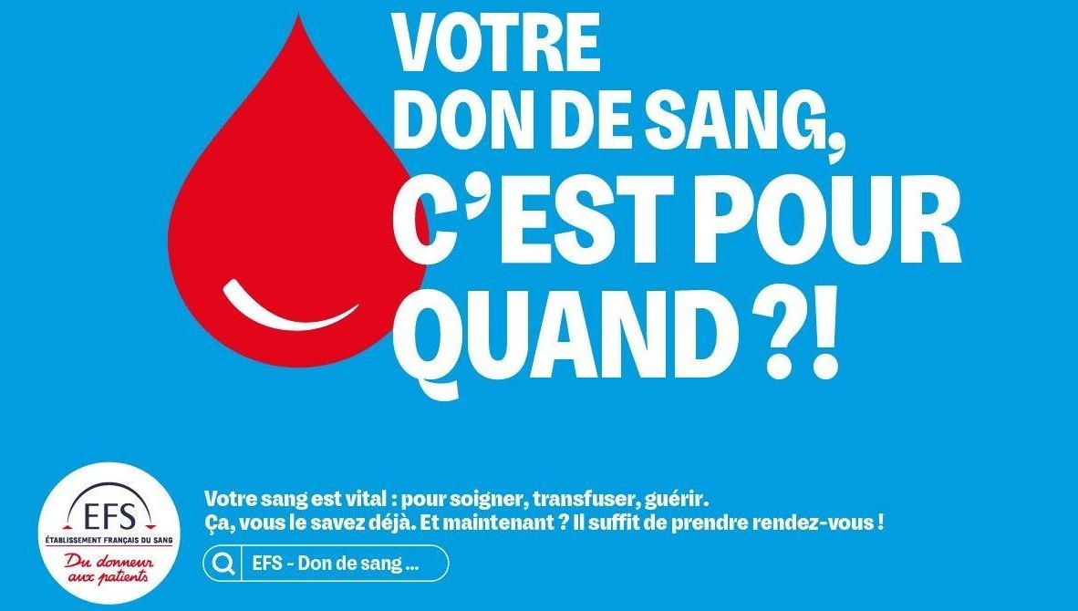 Participez à la collecte de sang et faites la différence