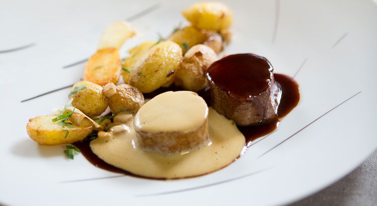 Un festin délicat : mignon de porc et pommes de terre au sabayon Verjus miel