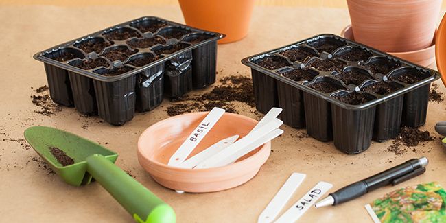 Des étiquettes créatives pour votre jardin potager
