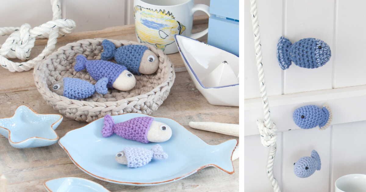 Amigurumi : des poissons au crochet