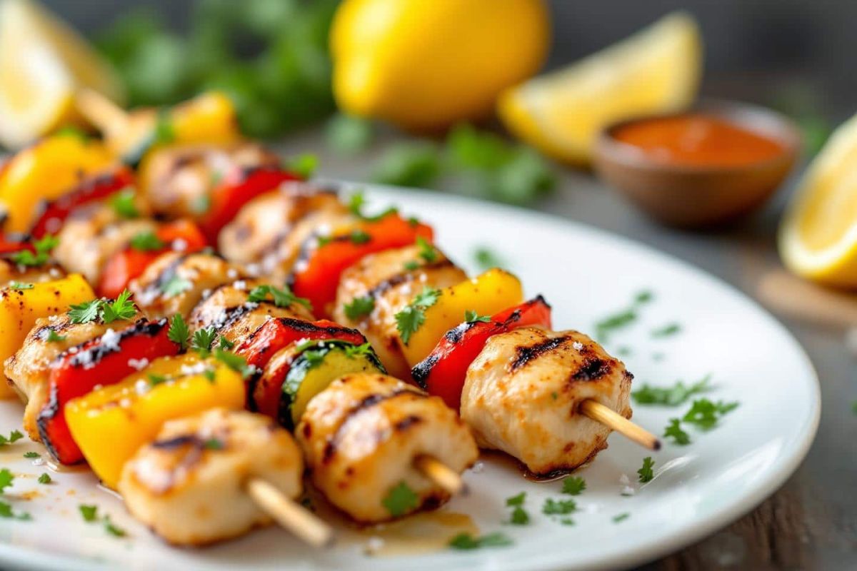 Un ingrédient, mille saveurs : découvrez les brochettes de poulet marinées pour tous vos barbecues