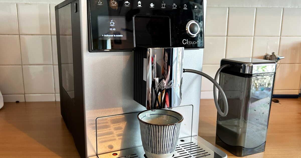 Test de la Melitta CI Touch F630-101 : un expresso broyeur nouvelle génération très convaincant