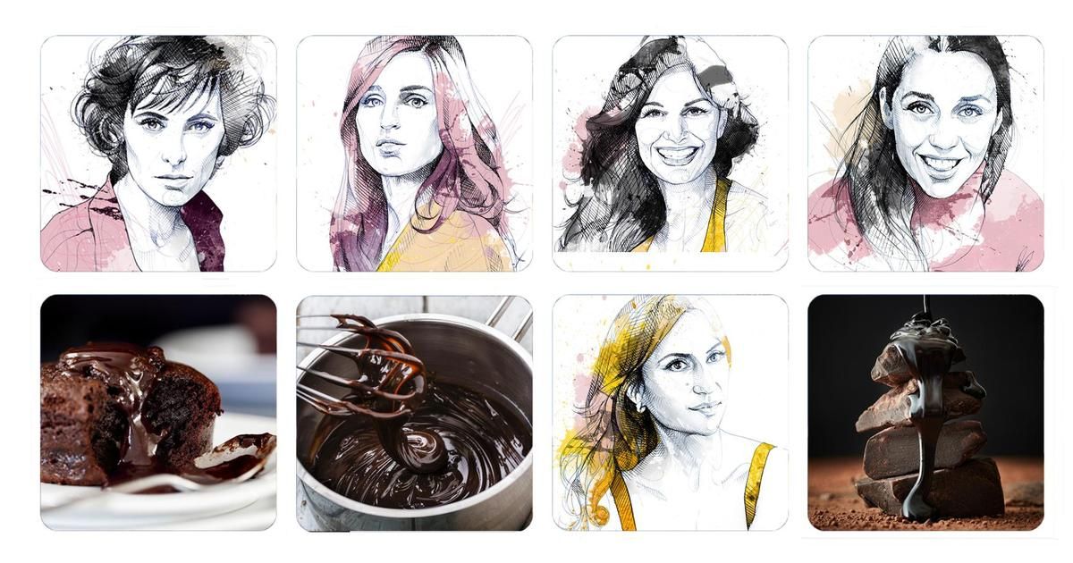 Les secrets chocolatés de nos icônes féminines