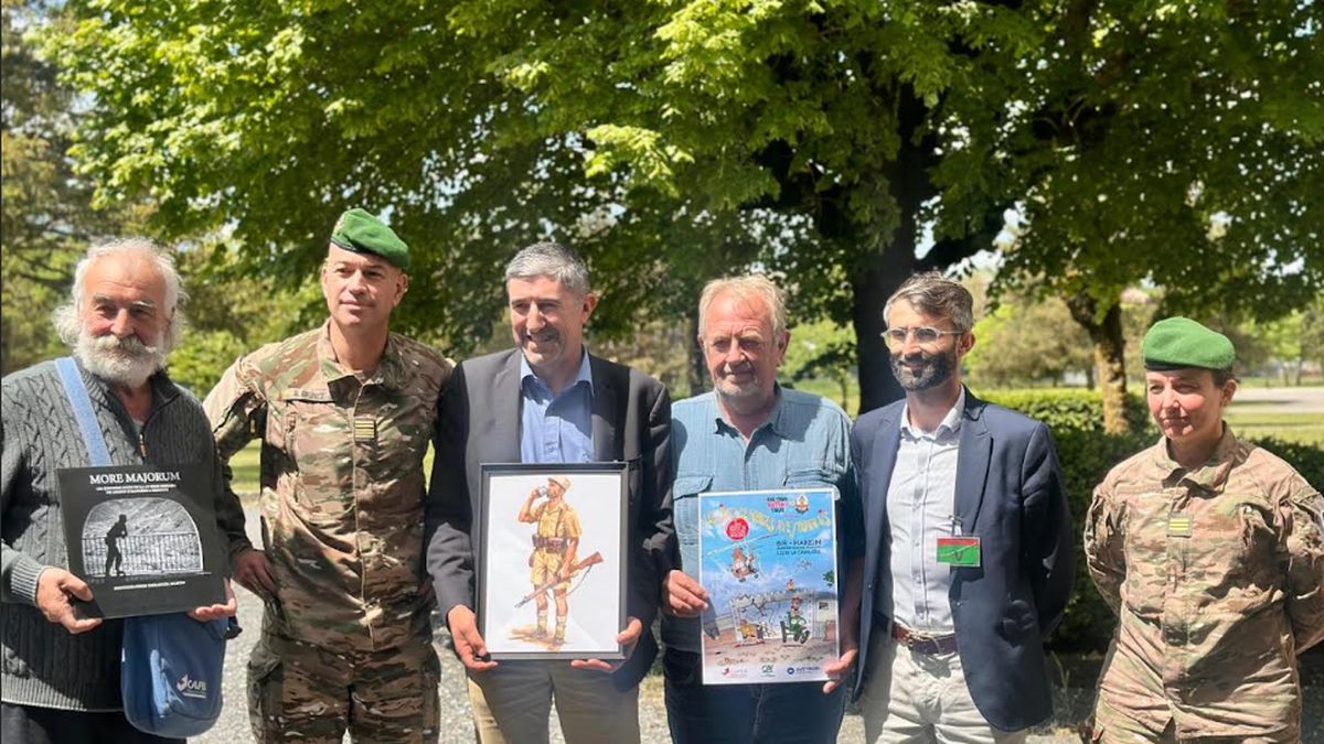 La légion étrangère célèbre une décennie d'engagement sur le Larzac avec solidarité et défis