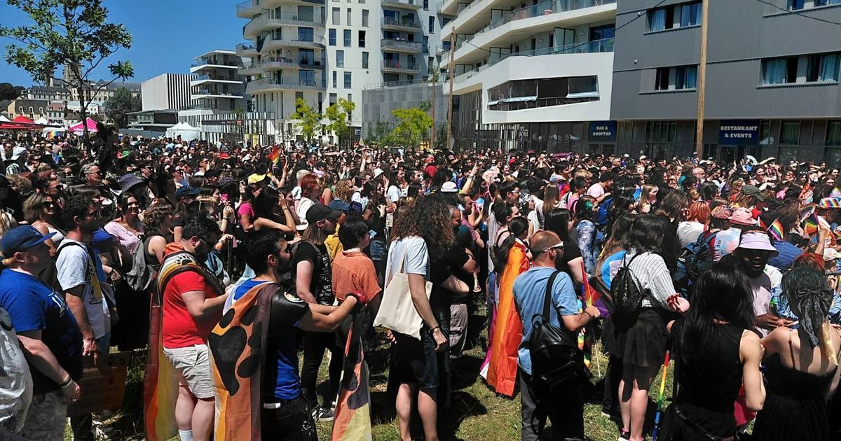 La marche des fiertés de Caen : des milliers de voix pour défendre l'amour et les droits