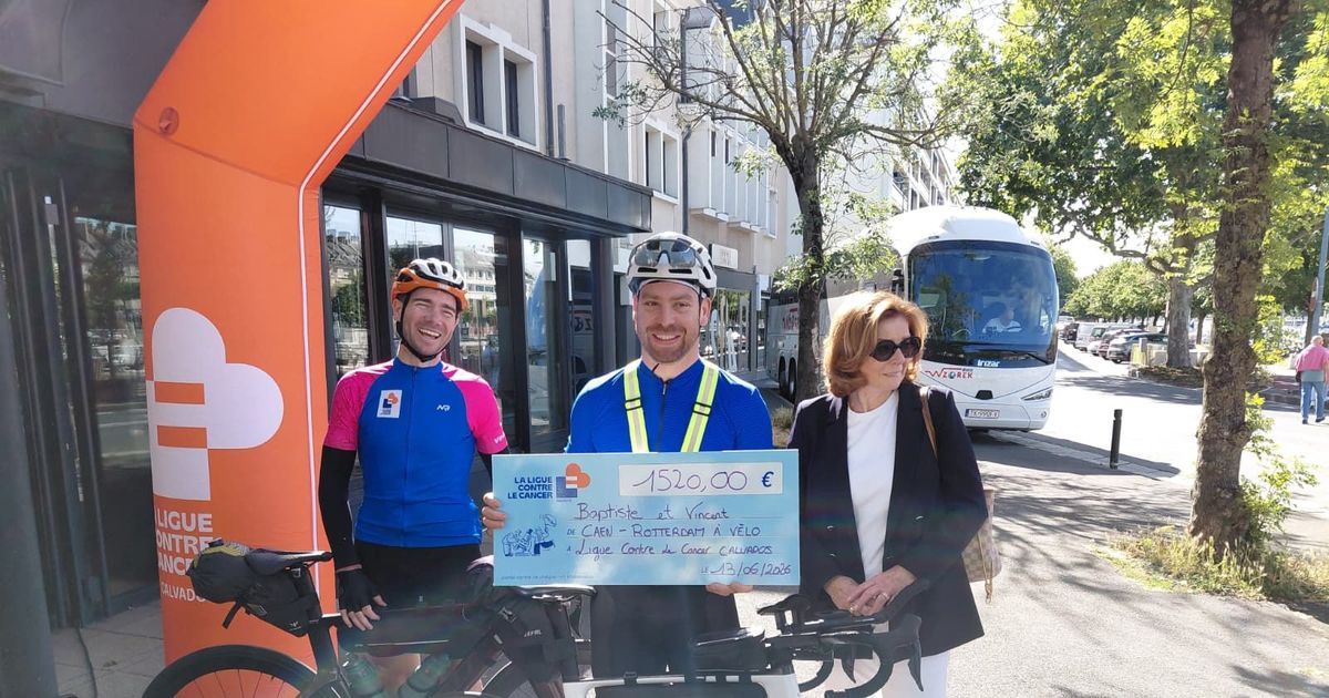 Un père de famille pédale pour la recherche contre le cancer : 800 km entre Caen et Rotterdam