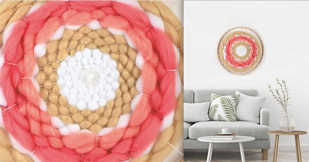 Créez votre tissage mural avec style et simplicité