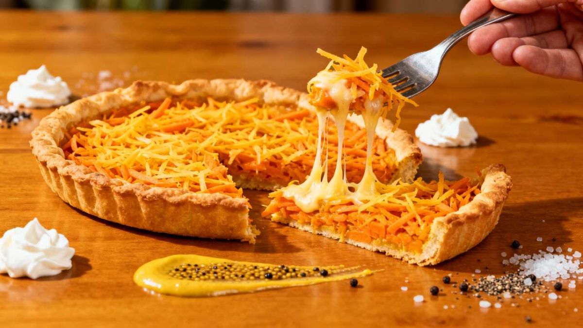 Tarte carotte et fromage : une recette réconfortante à partager