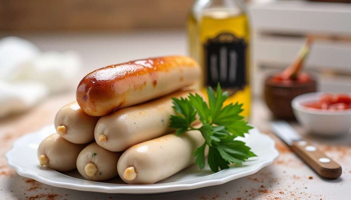 Boudin blanc aux oignons poêlés : un régal à partager