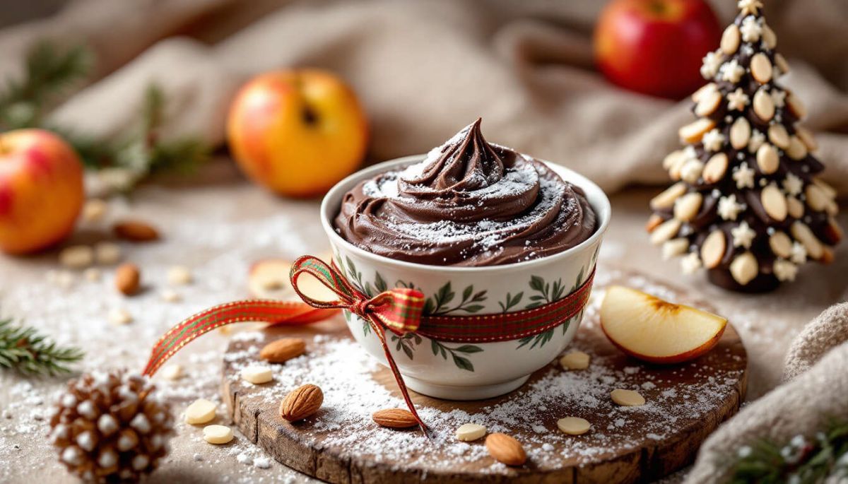 Un chocolat de Noël aux amandes à prix doux