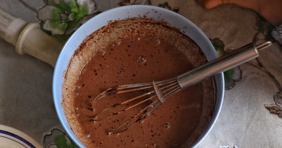 Le fondant au chocolat sans sucre de Cyril Lignac