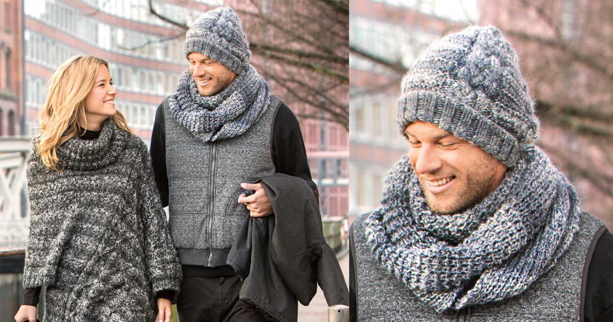 Le bonnet chiné pour homme
