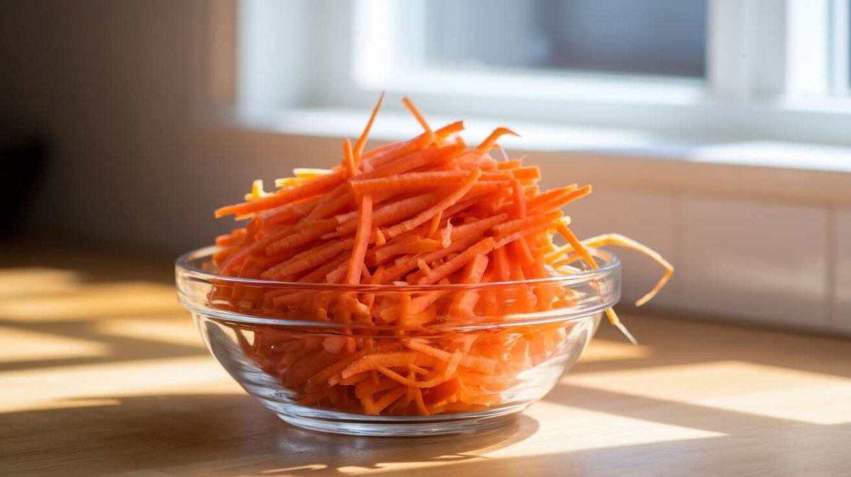 des carottes râpées croquantes : le secret enfin dévoilé