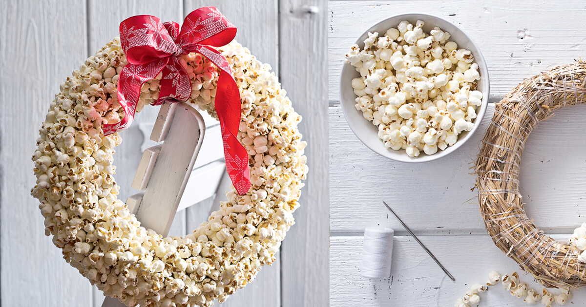 Une couronne de pop-corn : l'art de savourer vos soirées cinéma