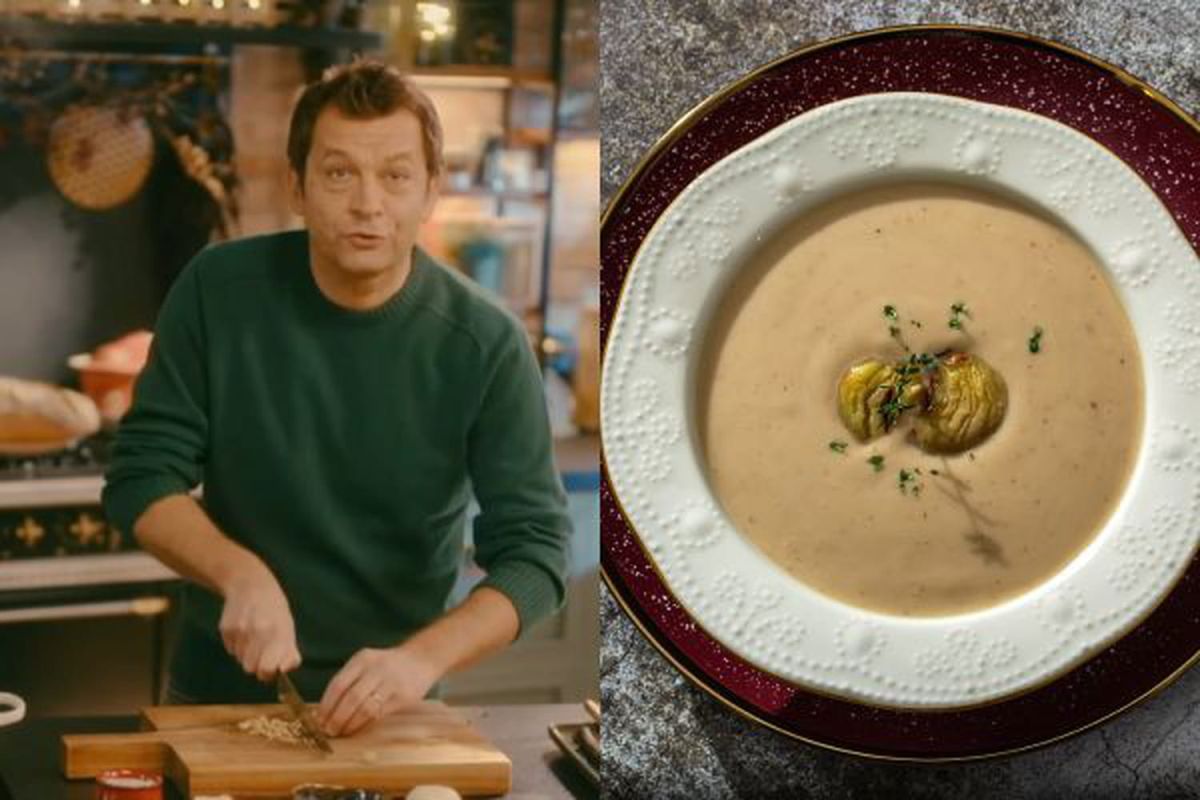 La recette réconfortante de velouté aux marrons et foie gras de Laurent Mariotte