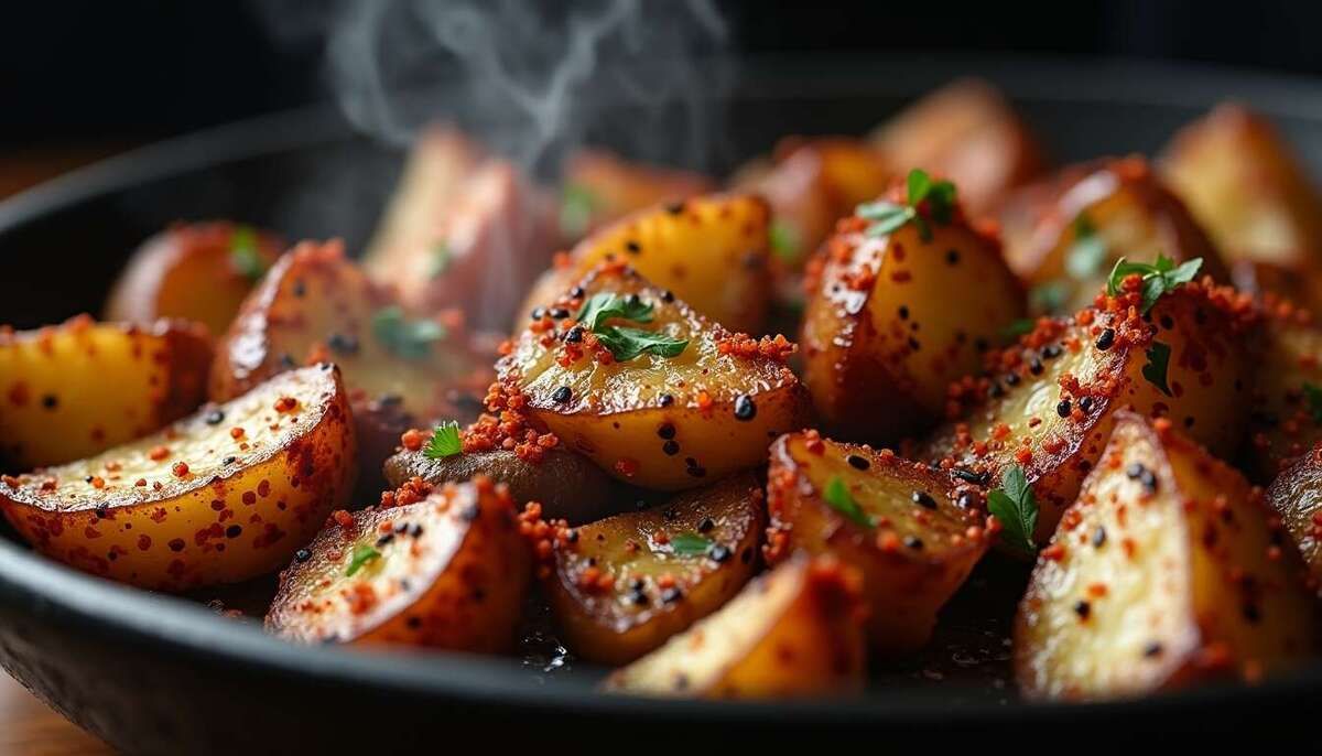 Des potatoes maison épicées pour un voyage gustatif