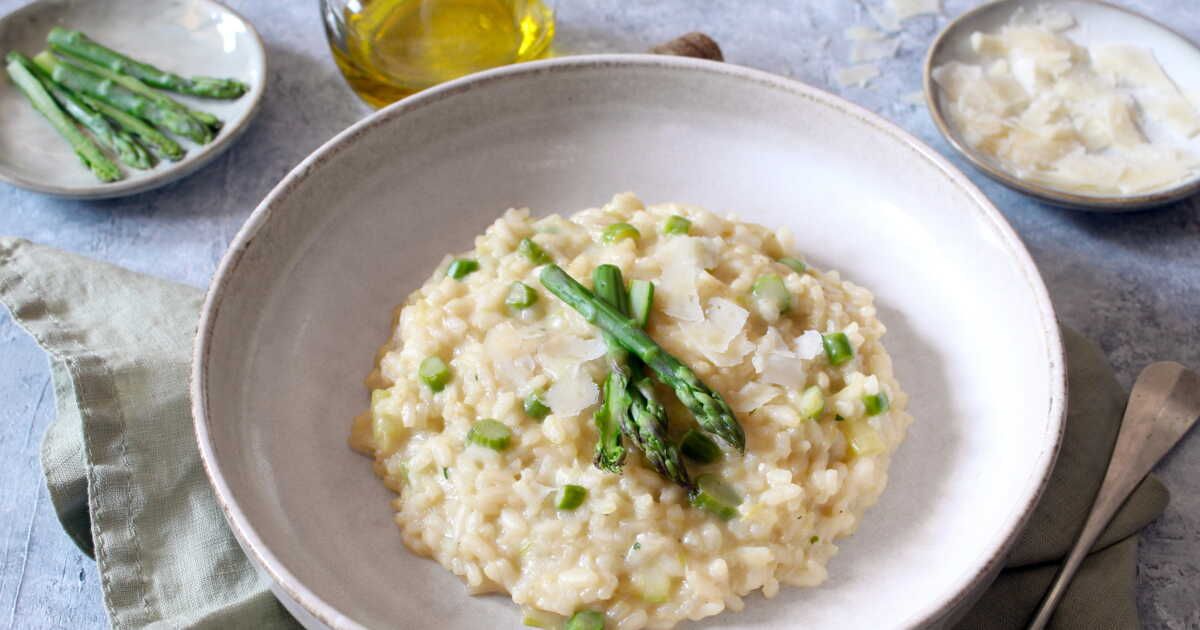 Une explosion de saveurs : le risotto aux asperges signé Cyril Lignac