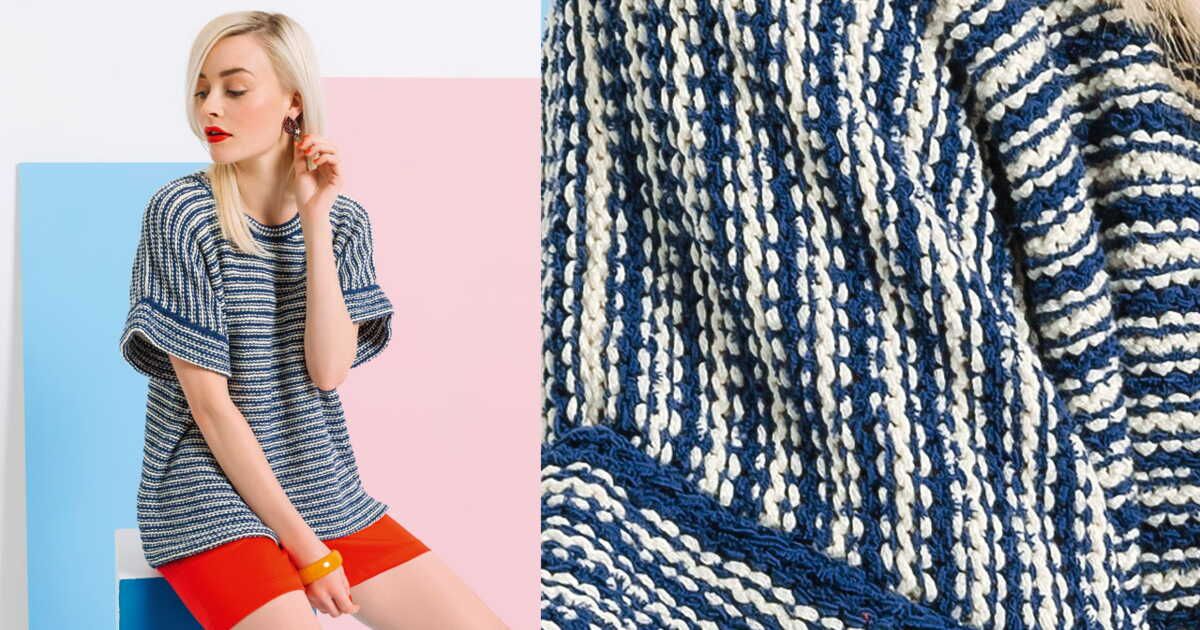Le pull tube rayé : une pièce versatile