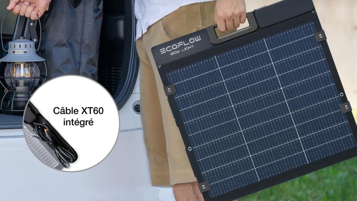Simplifiez vos factures avec le panneau solaire portable qui transforme votre électricité