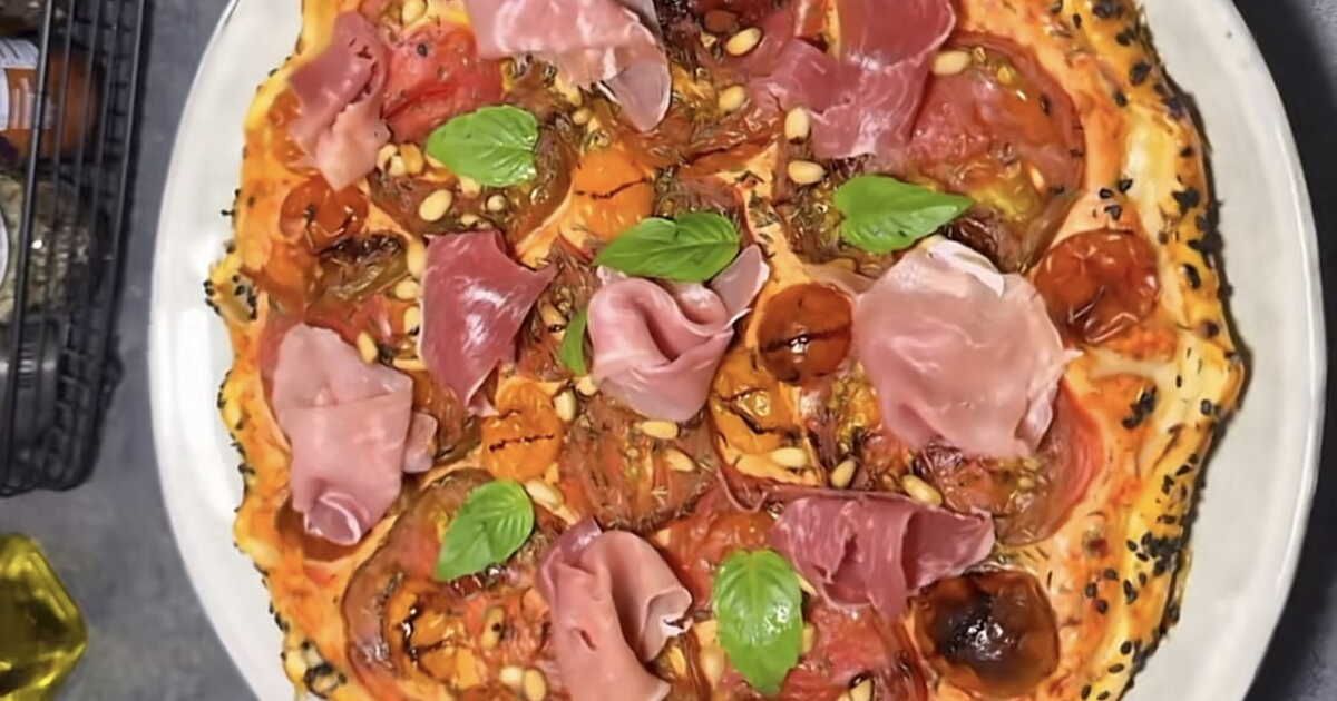 Une tarte à la tomate qui fait pétiller l'été