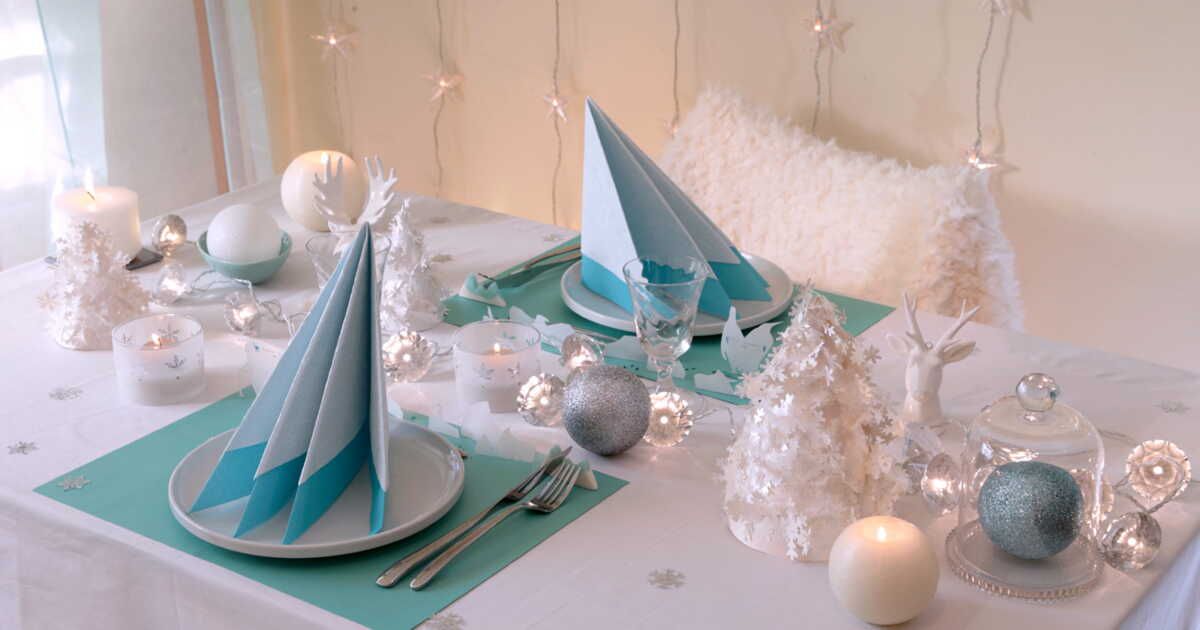 Décoration de table « Grand Nord »