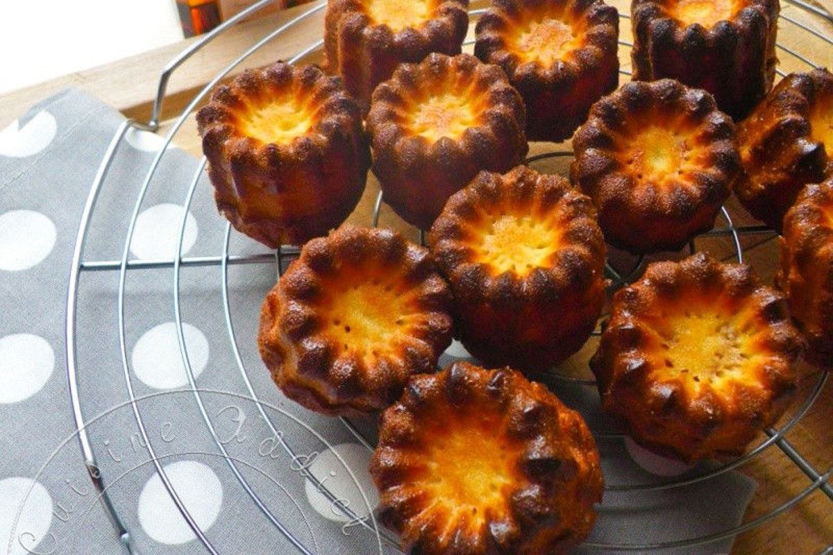 Délicieux petits gâteaux orange au Cointreau