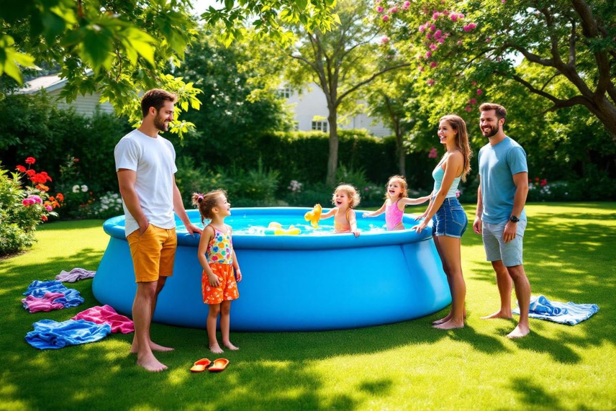 La piscine Intex en promo : un été de baignade à portée de main