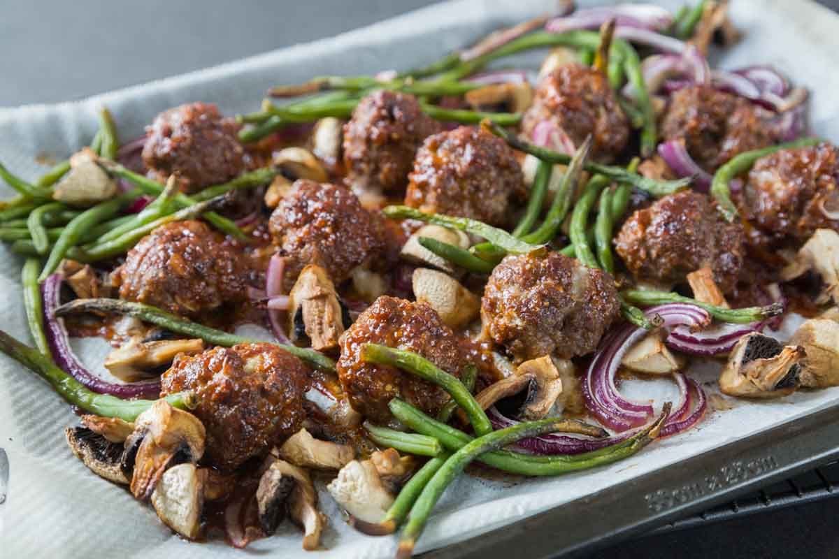 Boulettes de boeuf caramélisées