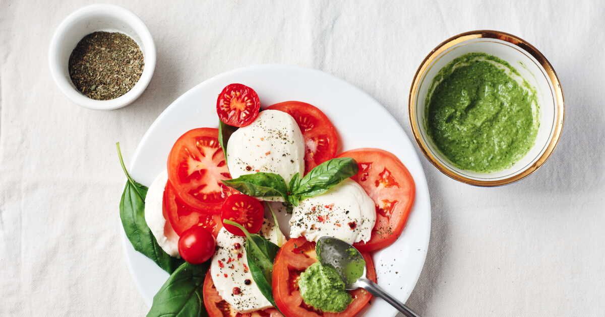 Découvrez la nouvelle version de la tomate-mozzarella par Christophe Michalak