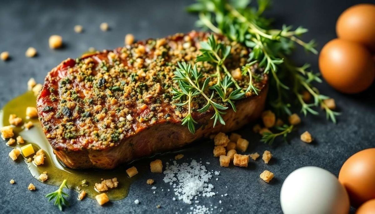 Un délicieux filet mignon en croûte d’herbes à savourer