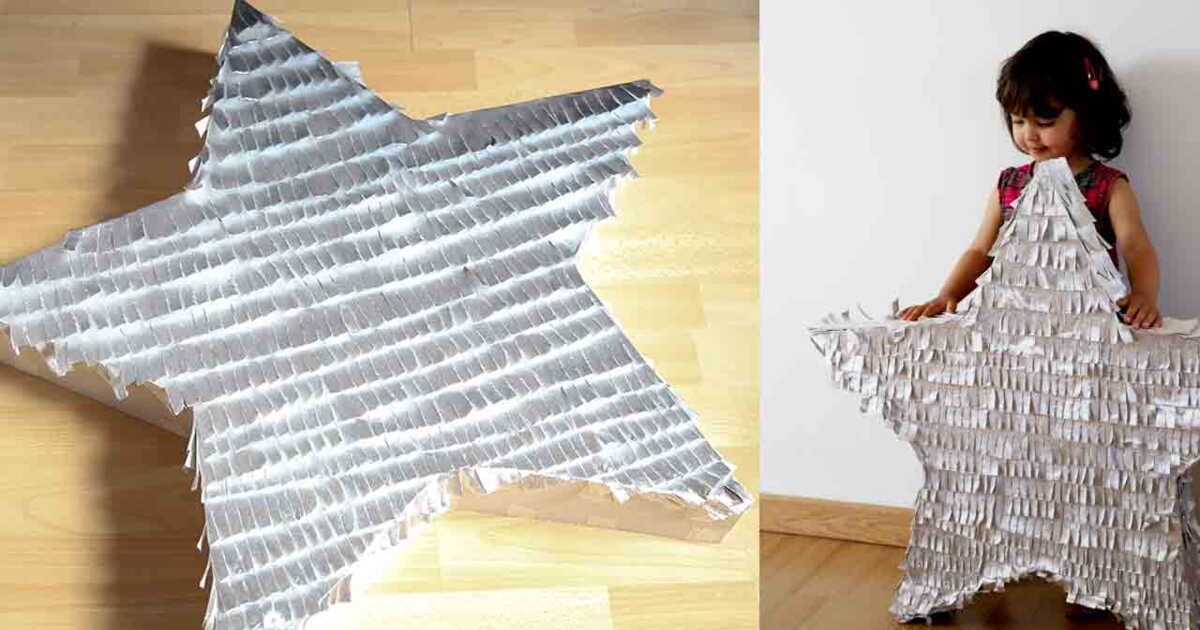 Une piñata étoile XXL : l'élément phare de vos fêtes