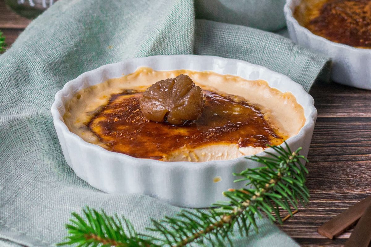 Crème brûlée aux châtaignes : une recette terriblement gourmande pour démarrer l'automne en douceur