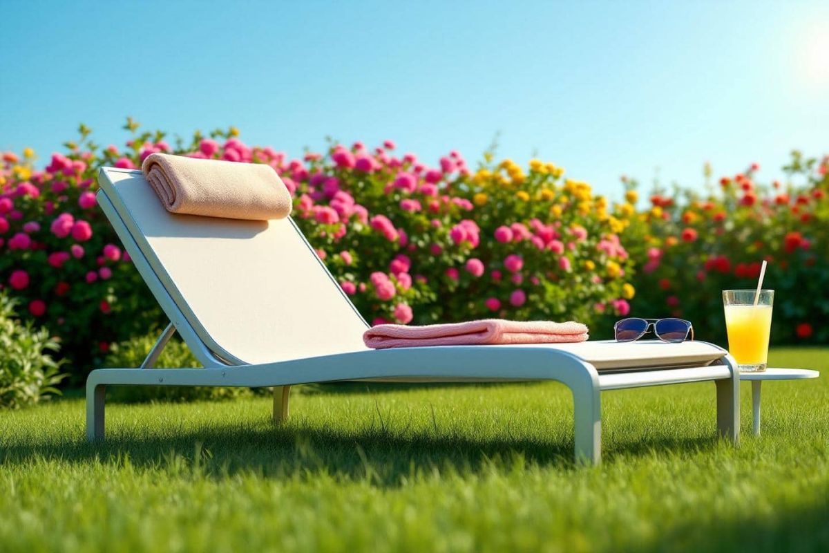Découvrez la chaise relax en aluminium à -40 % pour des instants de détente au soleil