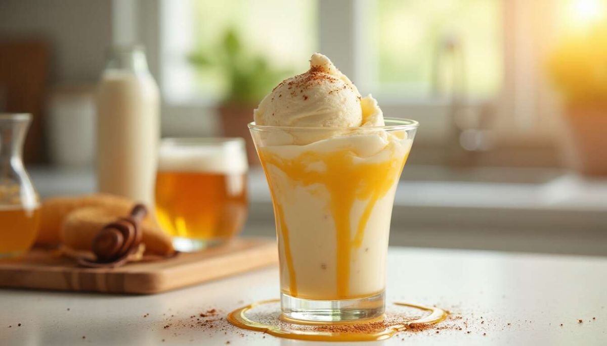 Découvrez la glace à la bière légère, un dessert audacieux qui désaltère