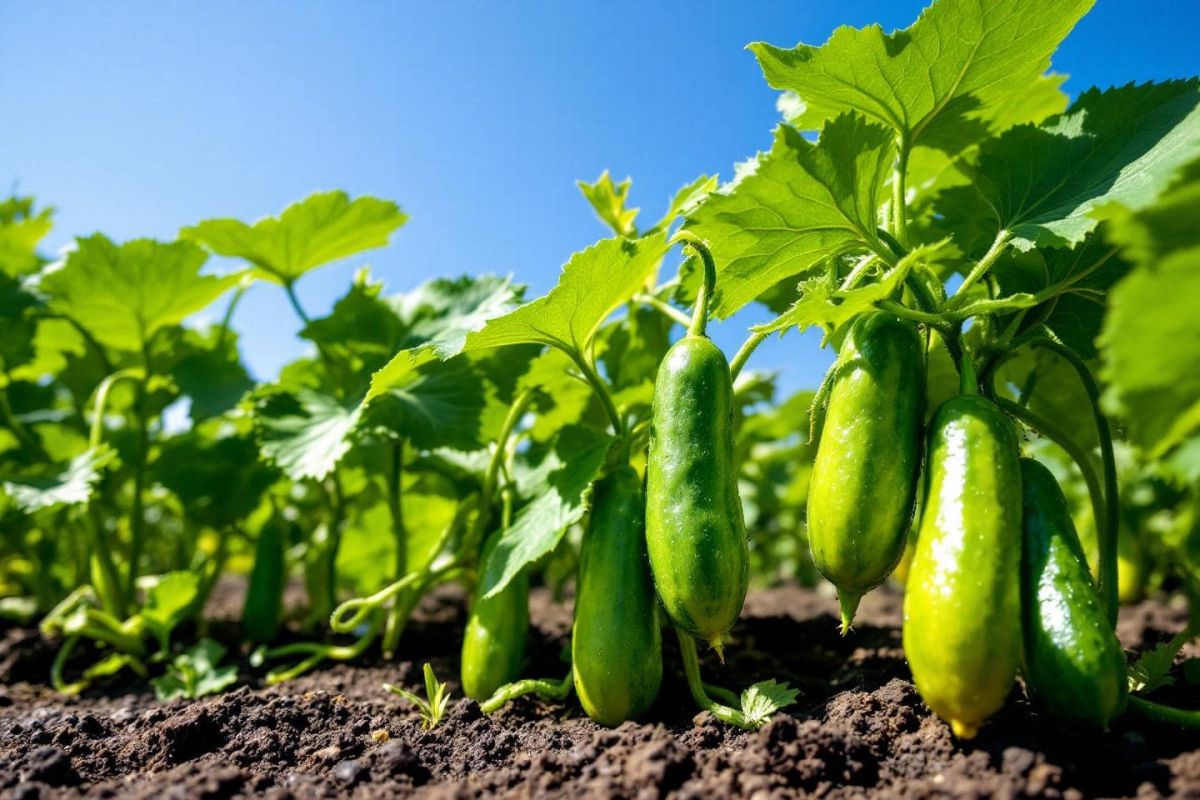 Des concombres juteux même sous le soleil : les secrets d'un potager réussi