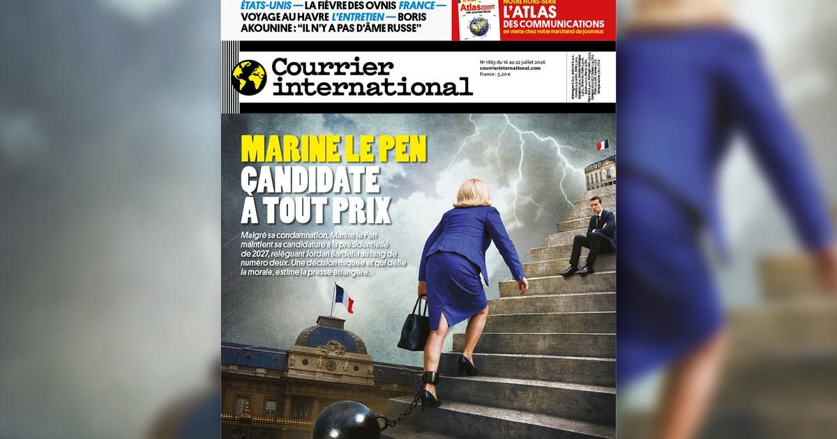 Marine Le Pen face à un dilemme moral : la presse étrangère sur le qui-vive
