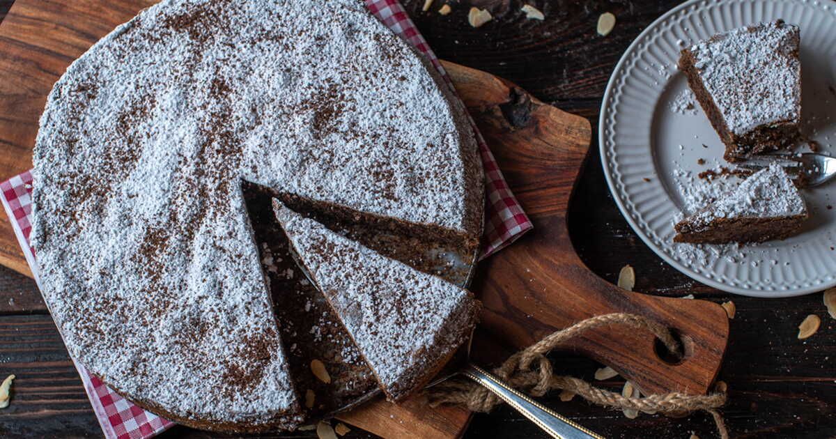 La torta caprese de Laurent Mariotte : le délice chocolaté sans farine